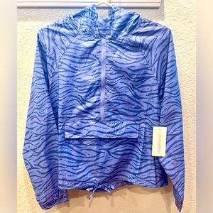 NWT Marika lightweight activewear pullover women’s sz Med deep periwinkle color